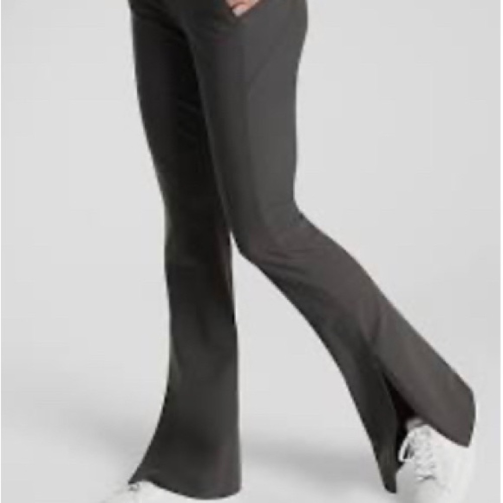 Athleta Stellar Black Flare Pants Size 2P